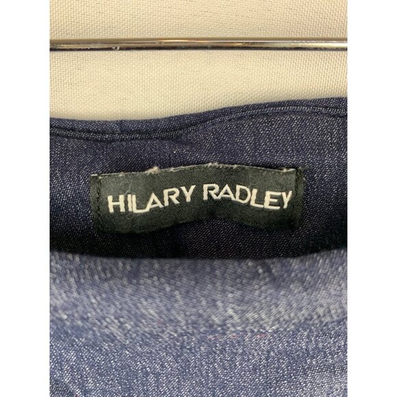 Hilary Radley Womens Denim-Look Pants S - Picture 3 of 6